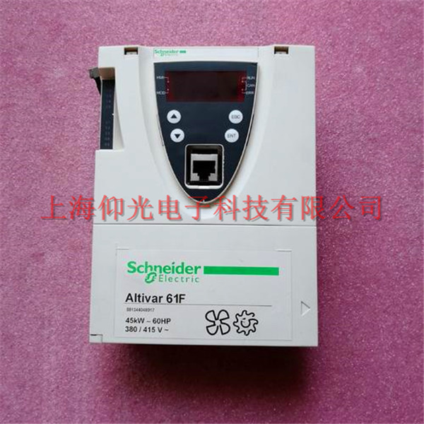 上海施耐德變頻器維修,變頻器報bLF制動控制故障維修