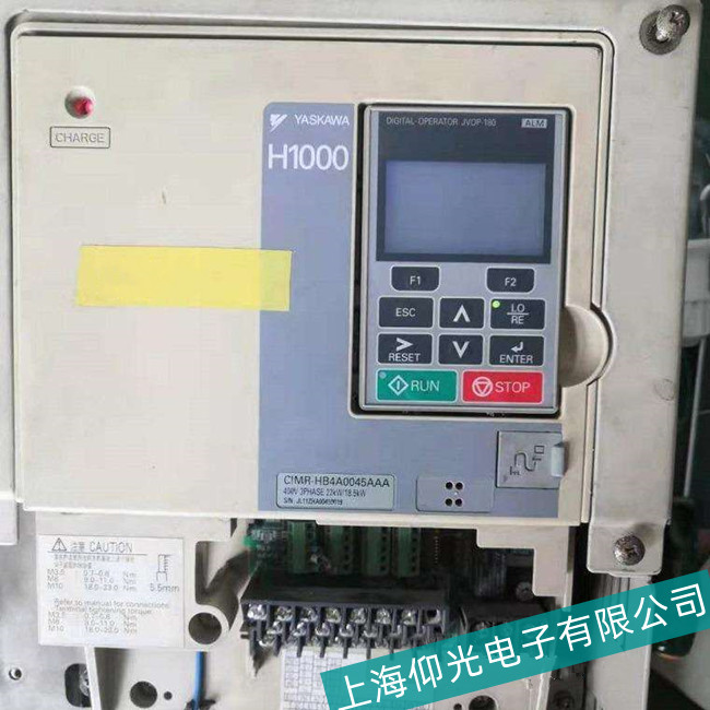 杭州YASKAWA安川PC5系列變頻器開(kāi)機(jī)無(wú)顯示故障維修