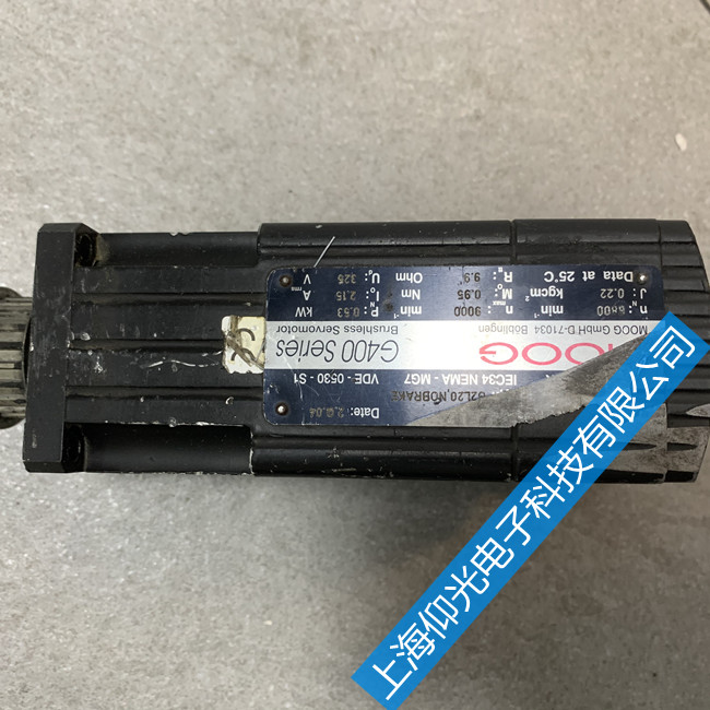 MOOG伺服電機不轉故障原因及檢測處理方法