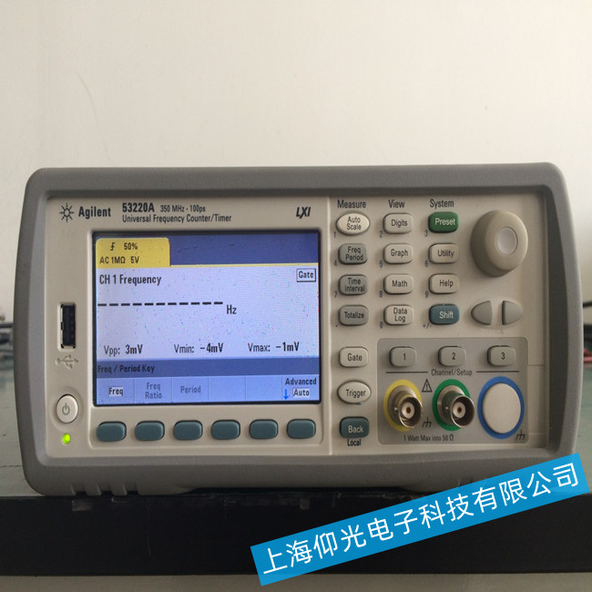 安捷倫53220A頻率計調節旋鈕無響應故障維修