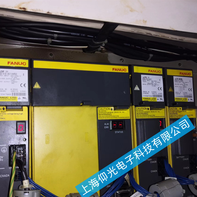上海松江發(fā)那科伺服驅(qū)動器A06B-240-H211報(bào)警顯示17維修方法